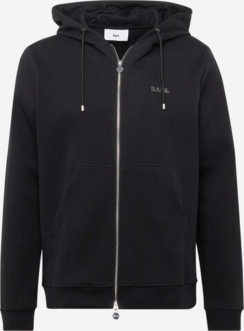 BALR. Zip-Up Hoodie in Black: front