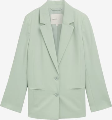 TOM TAILOR DENIM Блейзър в зелено: отпред