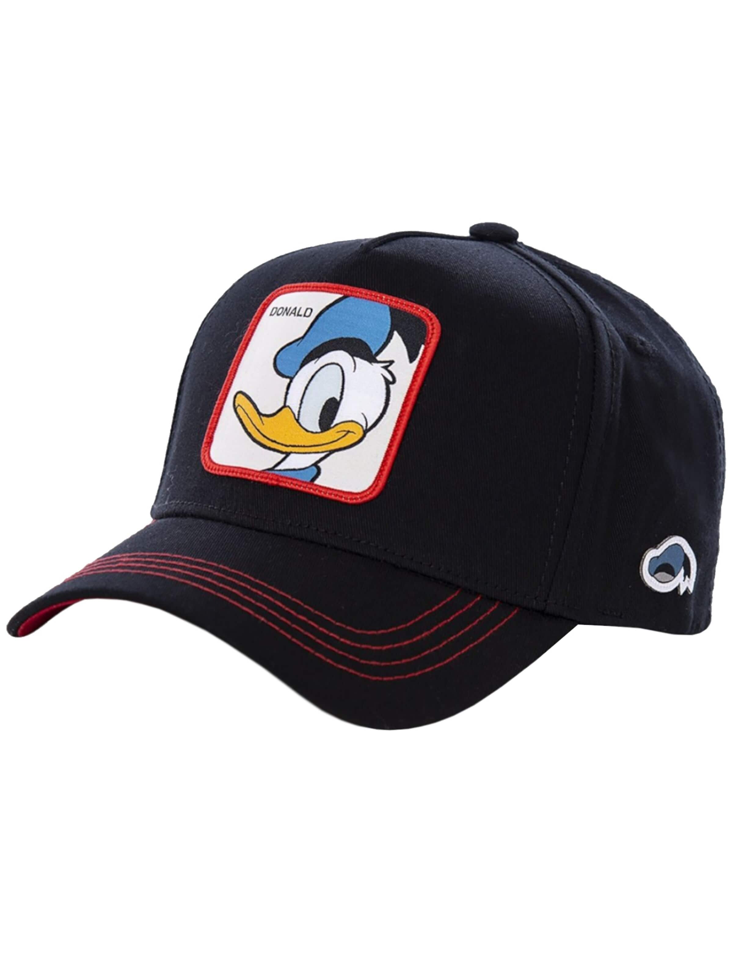 Capslab Cap 'Capslab Disney Donald Duck Cap' in Black: front