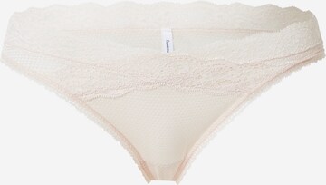 Slip PASSIONATA en beige : devant