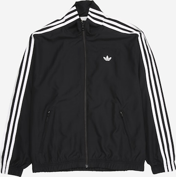 ADIDAS ORIGINALS - Chaqueta de entretiempo en negro: frente