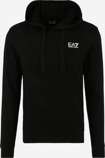 EA7 Emporio Armani Sudadera en negro / blanco, Vista del producto