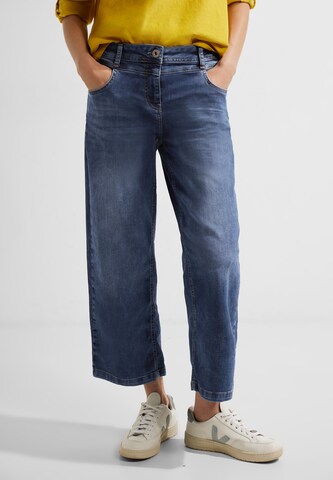 CECIL Loosefit Jeans 'Culotte' in Blau: predná strana
