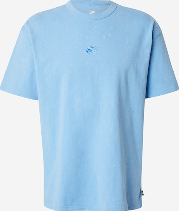 T-Shirt 'M90 PRE ESS' Nike Sportswear en bleu : devant