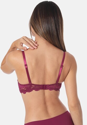 sassa T-shirt BH 'CLASSIC LACE' in Rood