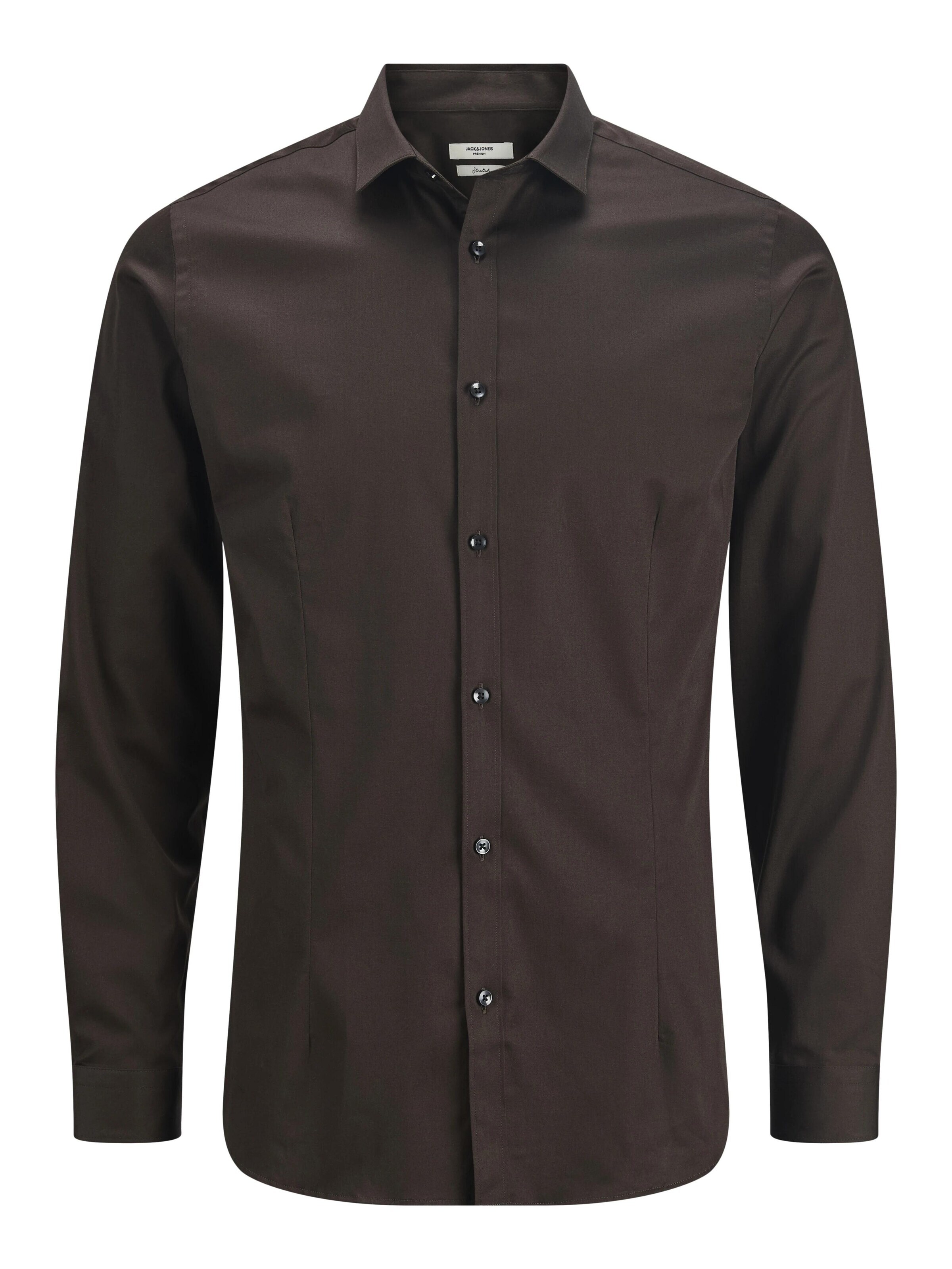 JACK & JONES Hemd‌ in Braun: Vorderseite