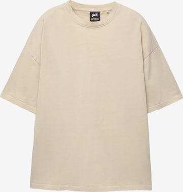 Pull&Bear Shirt in Yellow: front