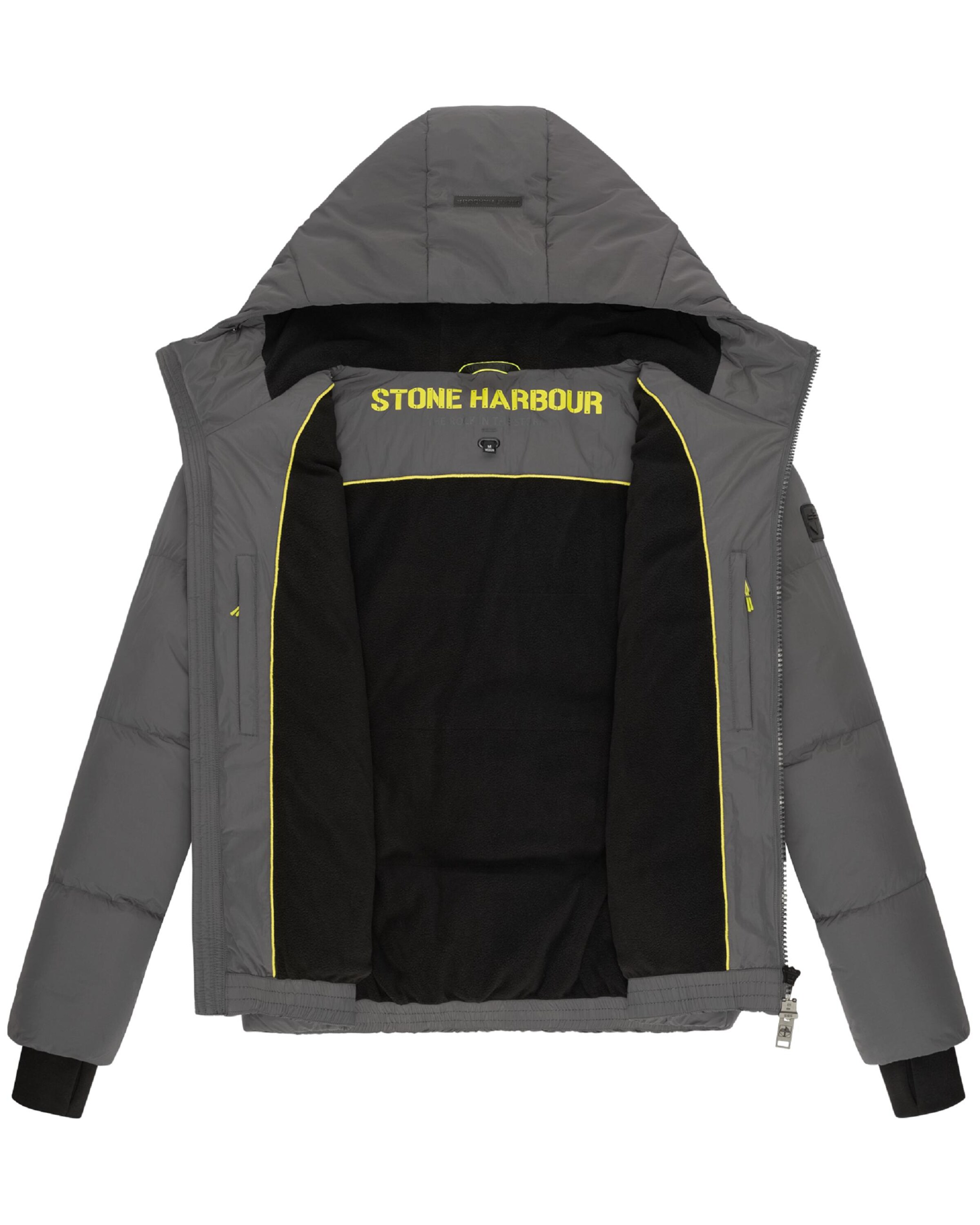 STONE HARBOUR Zimná bunda 'Tayroos XX' - Sivá