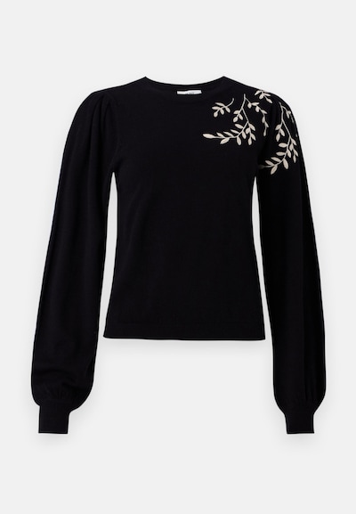 OBJECT Sweater 'OBJTHESS' in XS in Cream / Black, Item view
