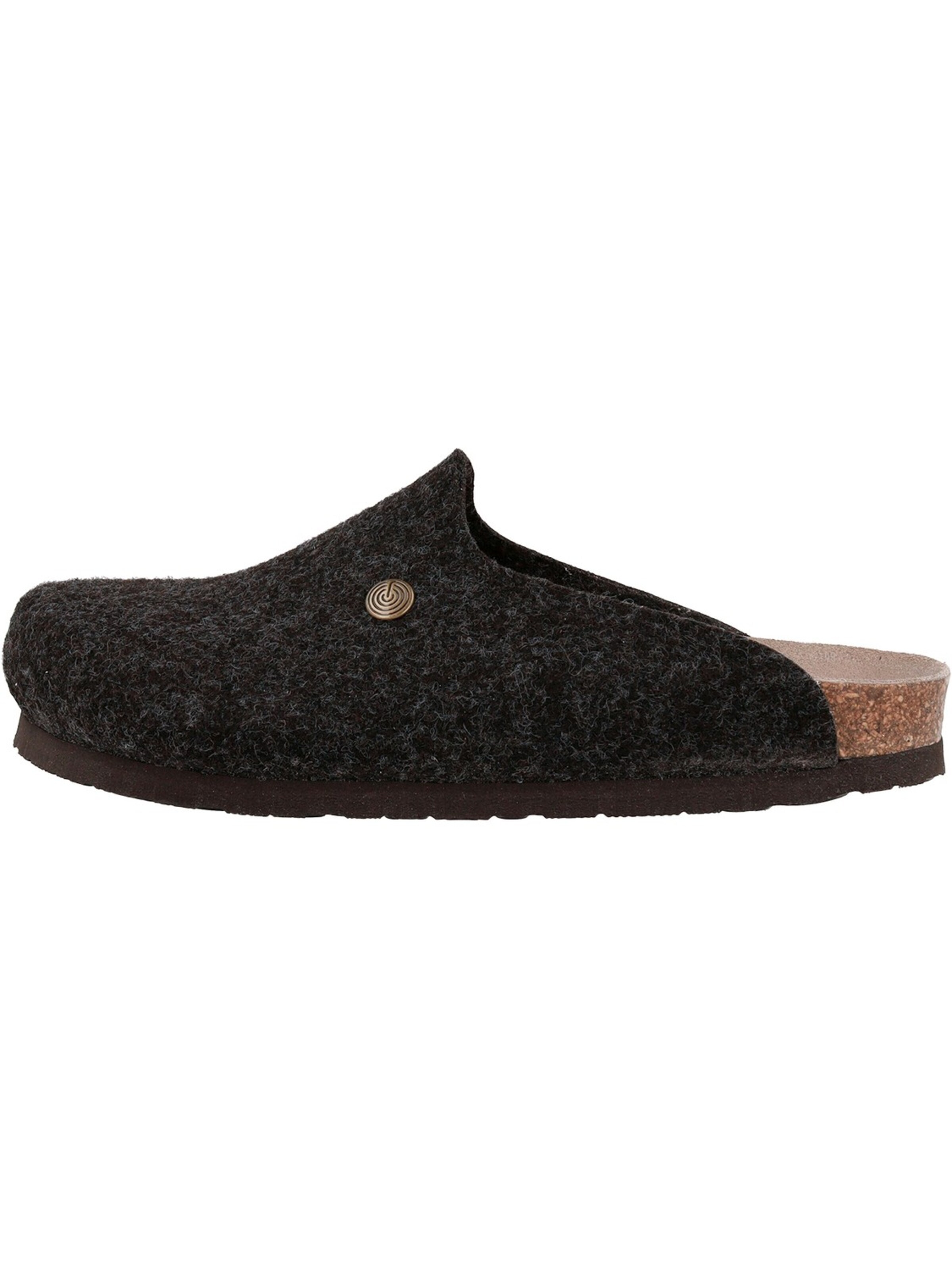 Genuins Clogs 'Genuins Helsinki Felt Grau Filz'‌‌ in Grau: Vorderseite