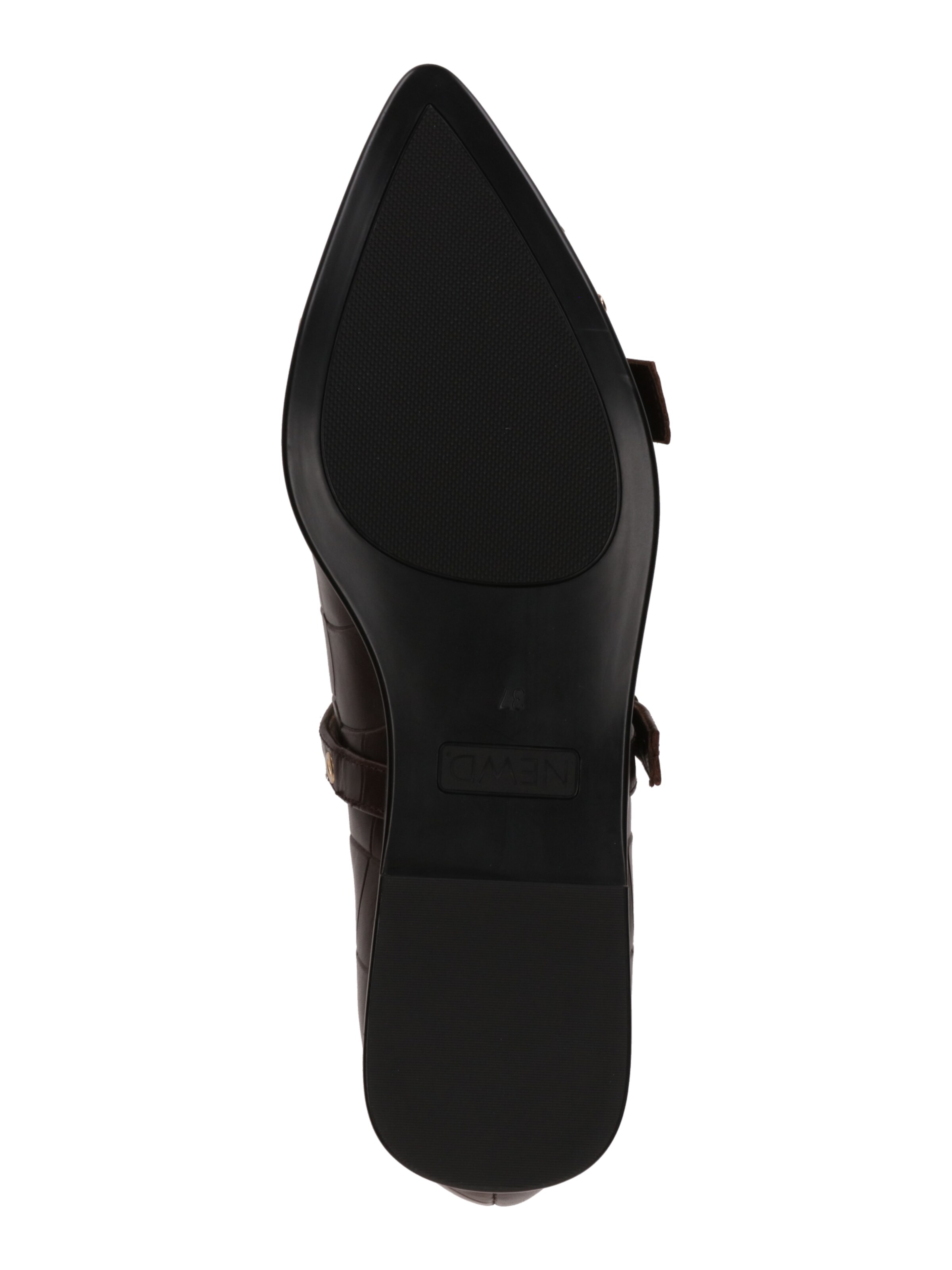 Ballerina con cinturino di NEWD in marrone