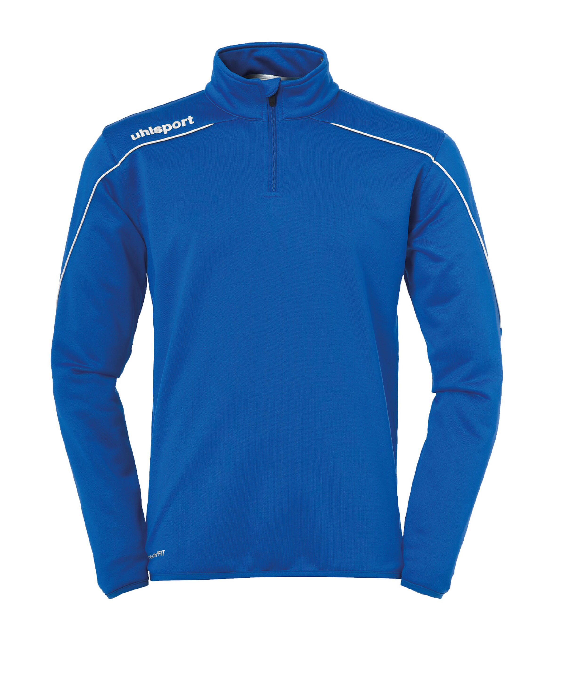 UHLSPORT Athletic Sweatshirt in Blue: front
