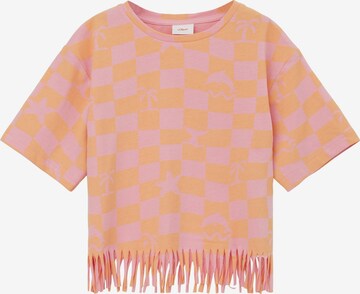 T-Shirt s.Oliver en orange : devant