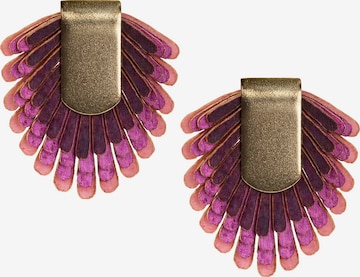 Gretchen Earrings in Red: front