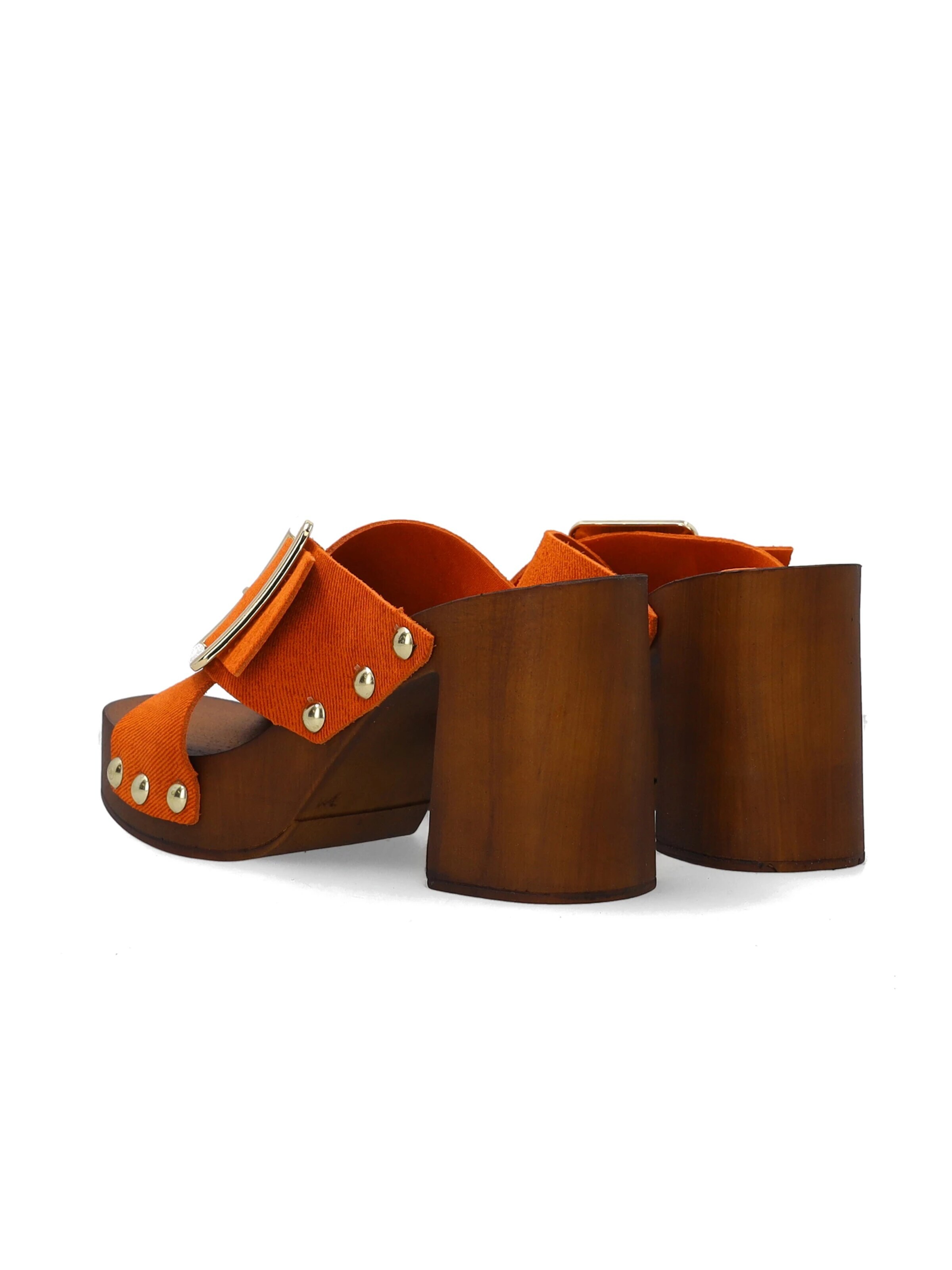 VENEZIA Mules in Orange