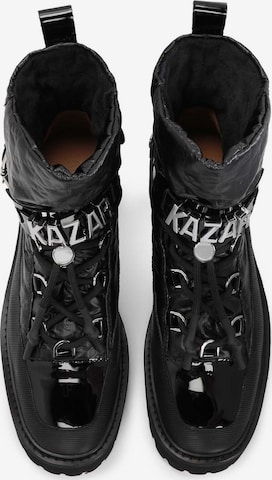 Kazar Lace-Up Boots in Black