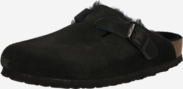 BIRKENSTOCK Hjemmesko 'Boston' i sort: forside