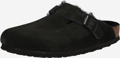 BIRKENSTOCK Pantoffel 'Boston' in schwarz, Produktansicht