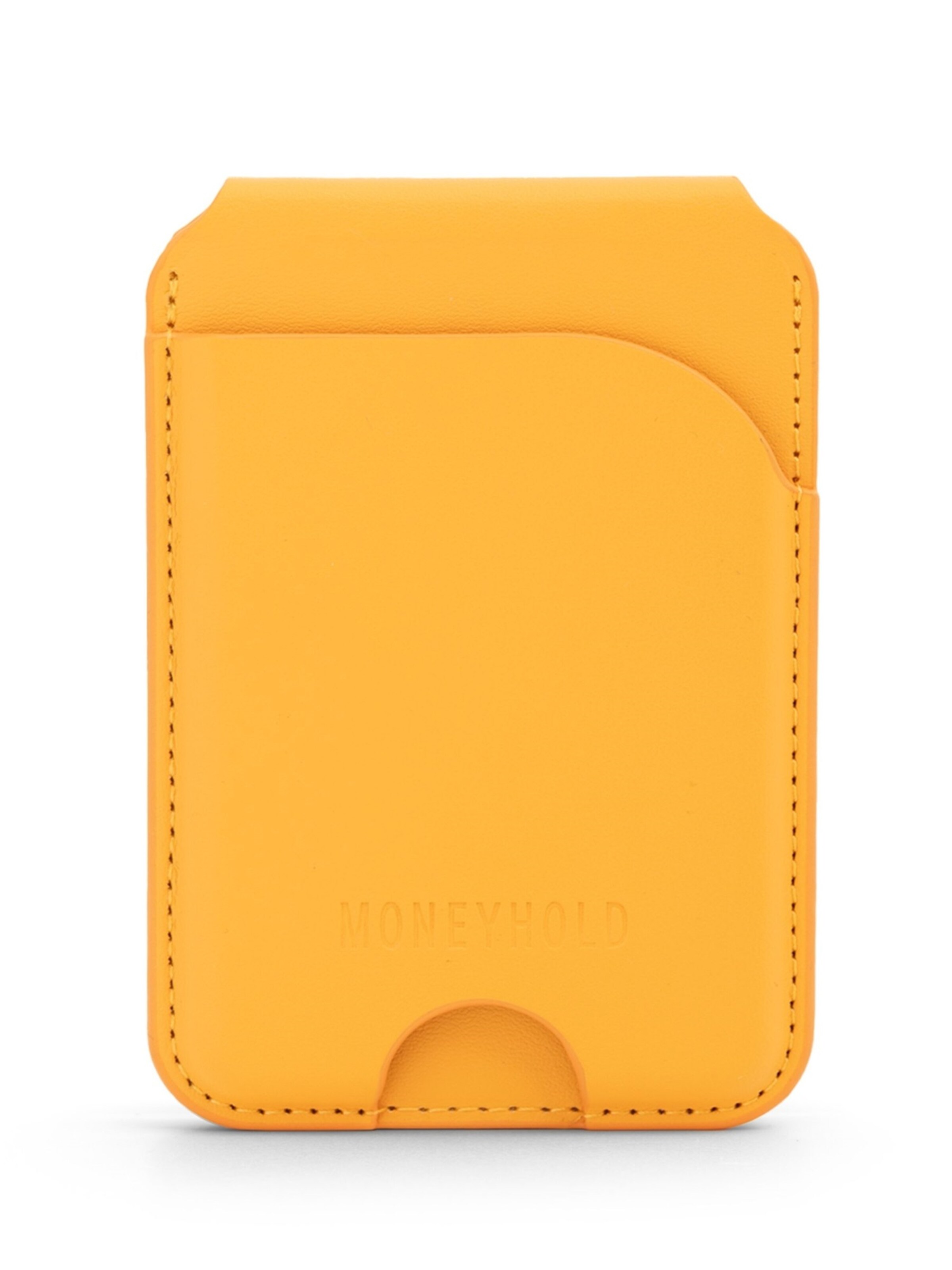 Portamonete di Moneyhold in giallo: frontale