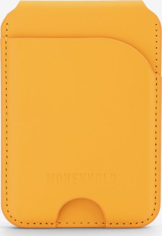 Portamonete di Moneyhold in giallo: frontale