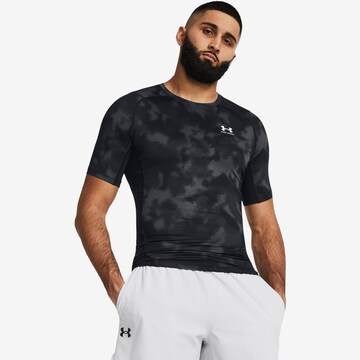 UNDER ARMOUR Funktionsshirt in Schwarz: predná strana