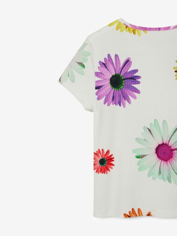 balts Desigual T-Krekls