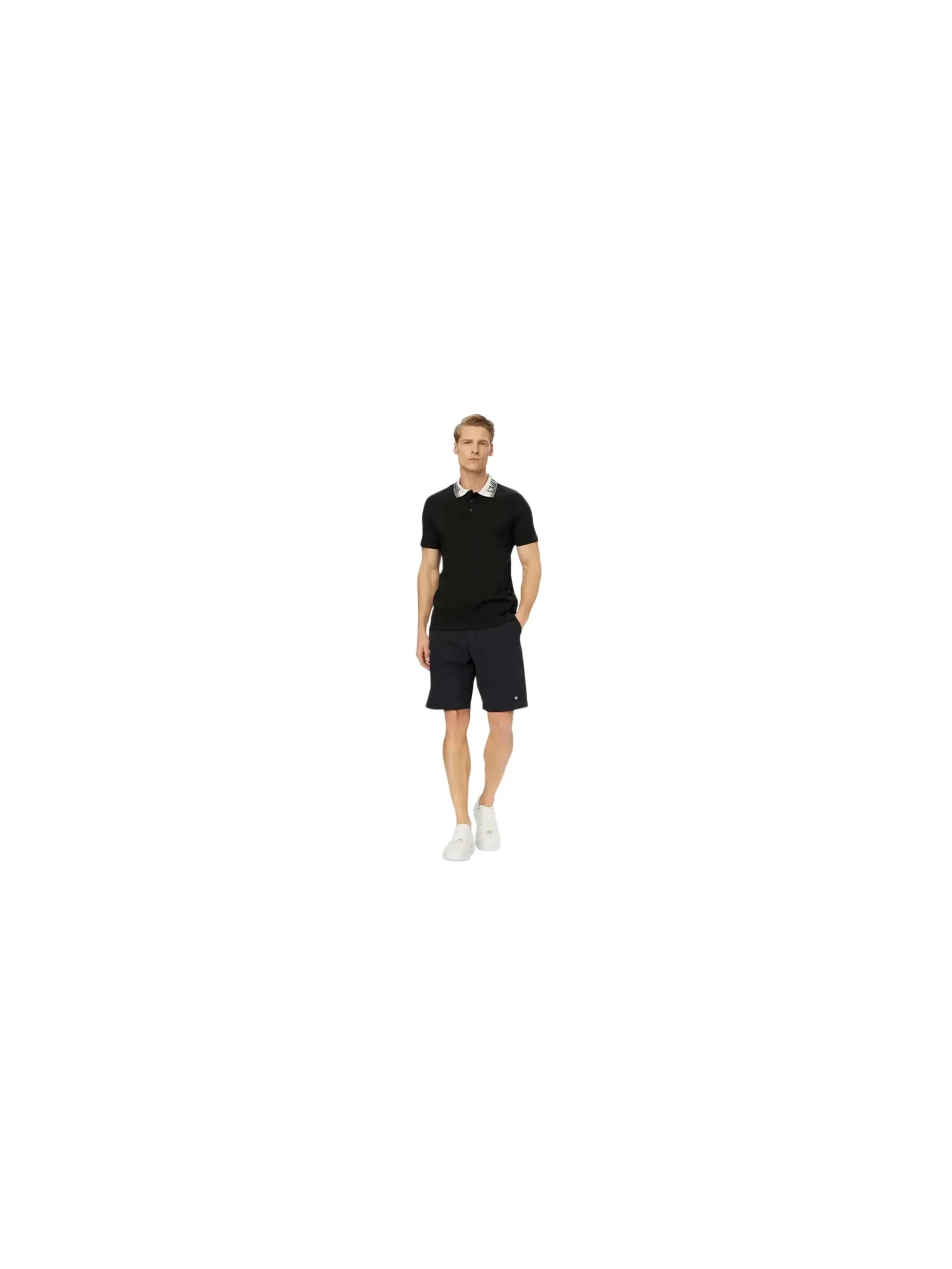ARMANI - Camiseta 'Signature' en negro