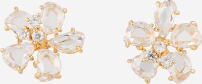 Kate Spade Boucles d'oreilles en or / transparent, Vue avec produit