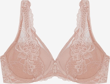 Soutien-gorge ' Wild Peony Florale ' TRIUMPH en rose : devant