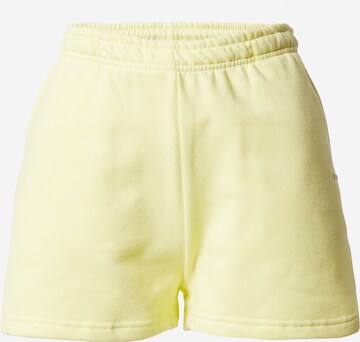 Regular Pantaloni sport 'LEMONADE' de la aim'n pe galben: față