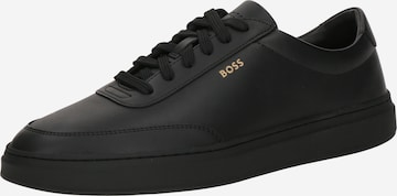 BOSS ボス★Kieran レザースニーカー BOSS Sneakers 'Kieran Tenn ' in Black | ABOUT YOU