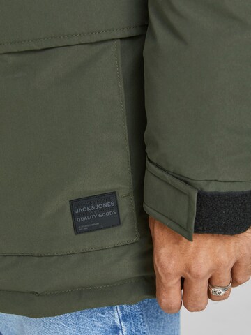 Parka d’hiver JACK & JONES en vert