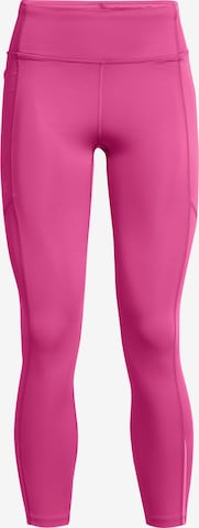UNDER ARMOUR Skinny Sporthose 'Fly Fast 3.0' in Pink: predná strana