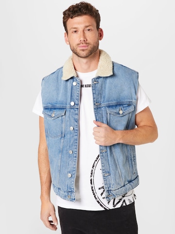 Only & Sons Vest 'Rick' in Blue: front
