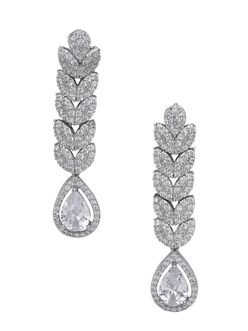 AVANT-GARDE PARIS Øreringe 'Calythea' i sølv: forside