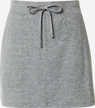 SKECHERS Athletic Skorts in Grey: front