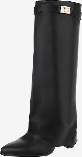 Ital-Design Stiefel in gold / schwarz, Produktansicht