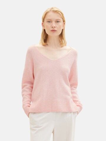 TOM TAILOR Pullover in Pink: predná strana