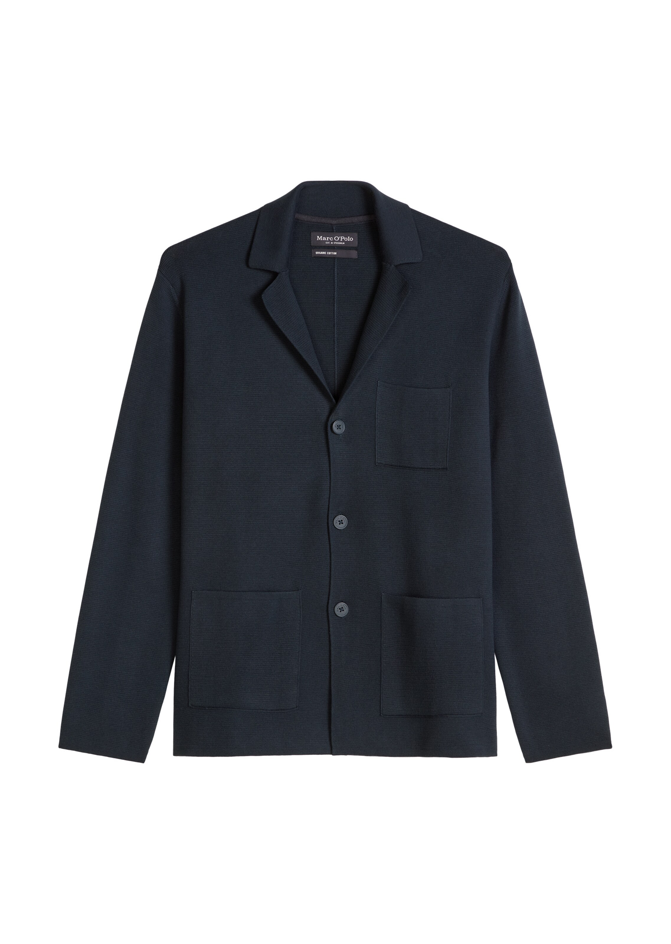 Marc O'Polo Regular Fit Sakko in Blau: Vorderseite