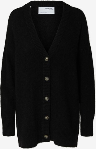 Cardigan 'Maline' SELECTED FEMME en noir : devant