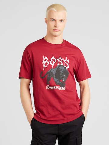BOSS Shirt 'Pantera' in Red: front