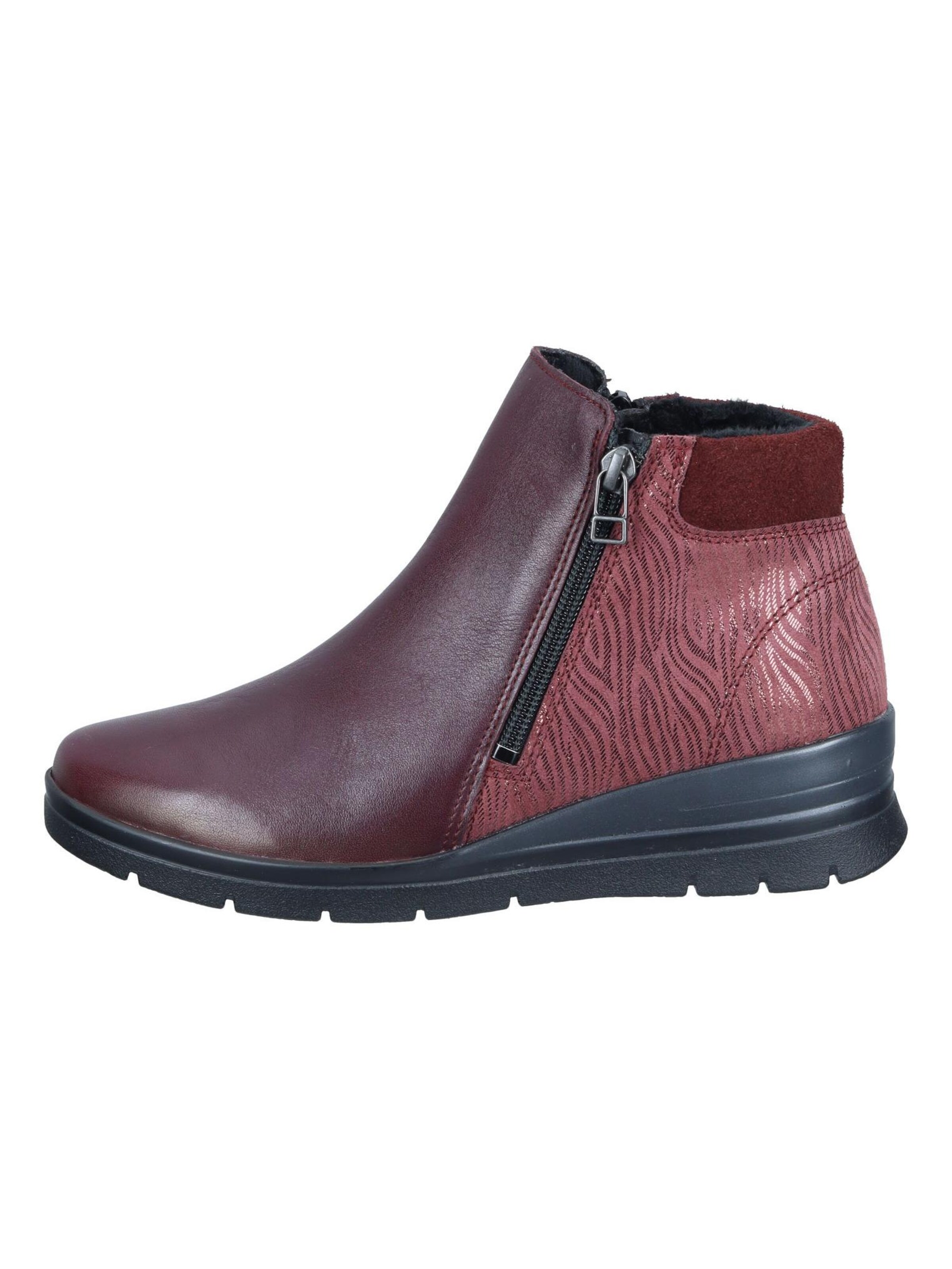 Comfortabel Ankle Boots in Red