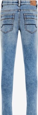 WE Fashion Slimfit Jeans in Blauw