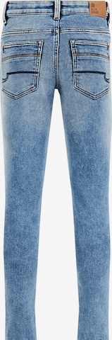 WE Fashion Slimfit Jeans in Blauw