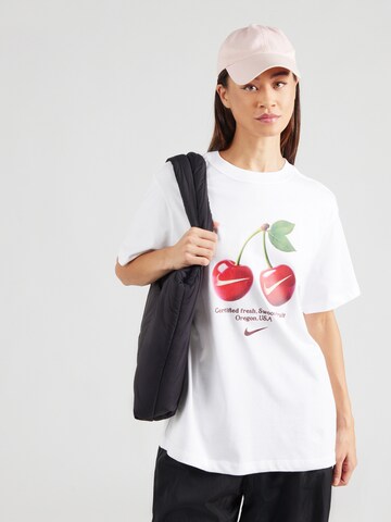 Nike Sportswear Póló - fehér: elől