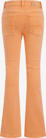 WE FashionFlared/zvonoliki kroj Traperice - narančasta boja