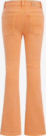 WE Fashion Flared Jeans in Oranje