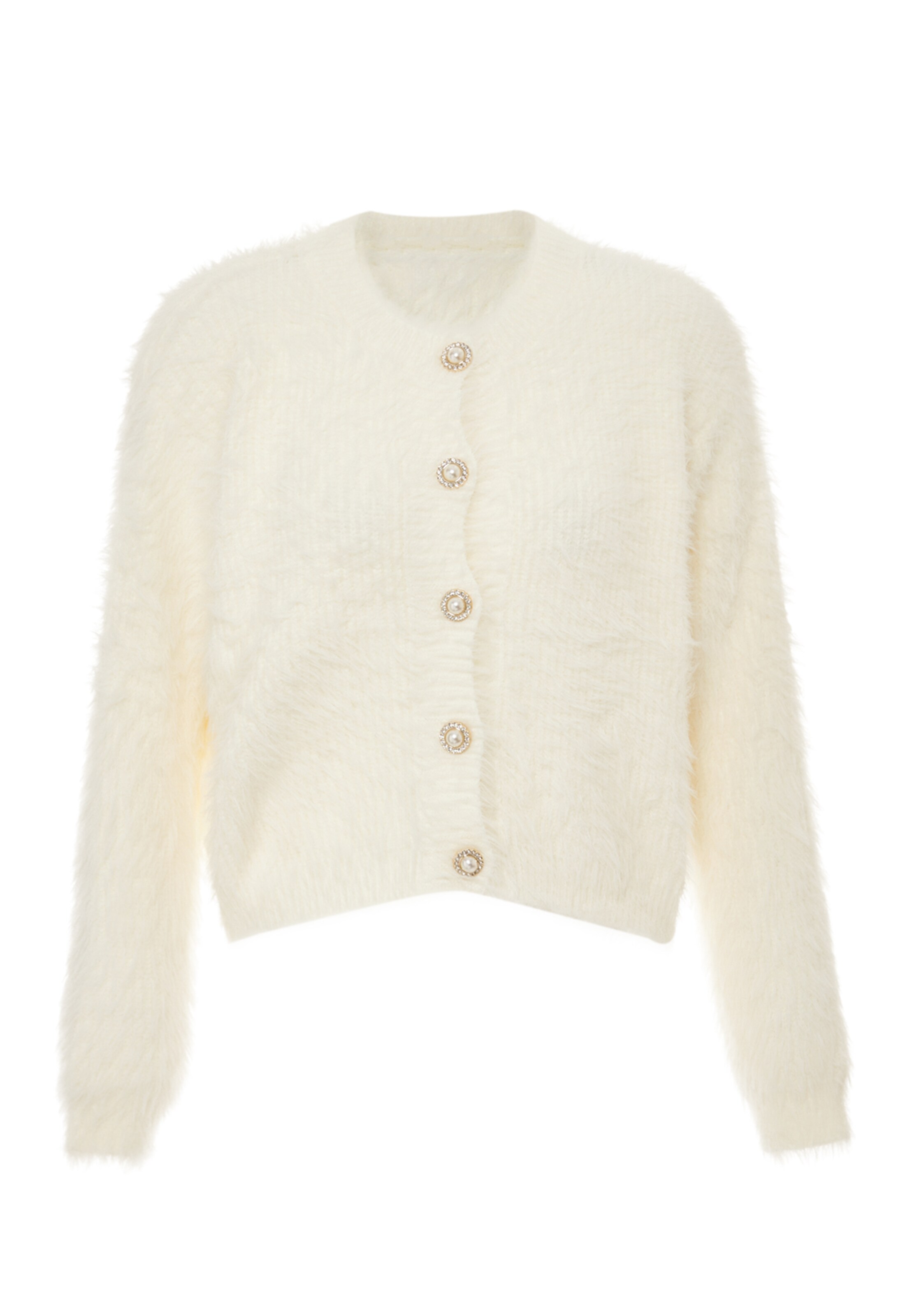 caneva Knit cardigan in White: front