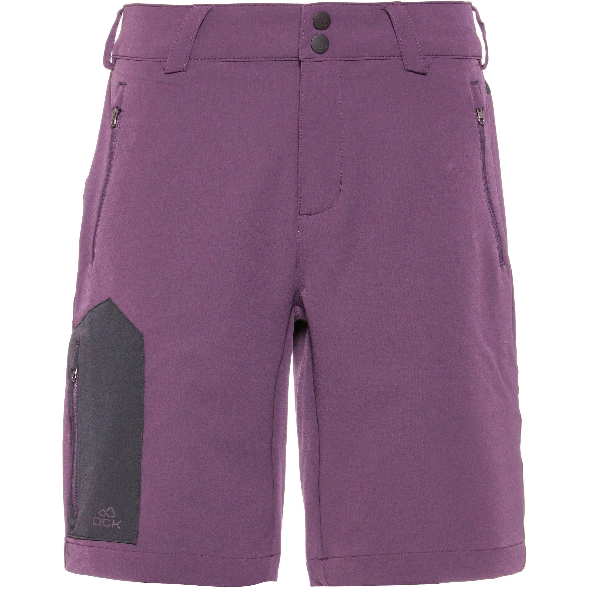 OCK Regular Sportshorts in Lila: Vorderseite