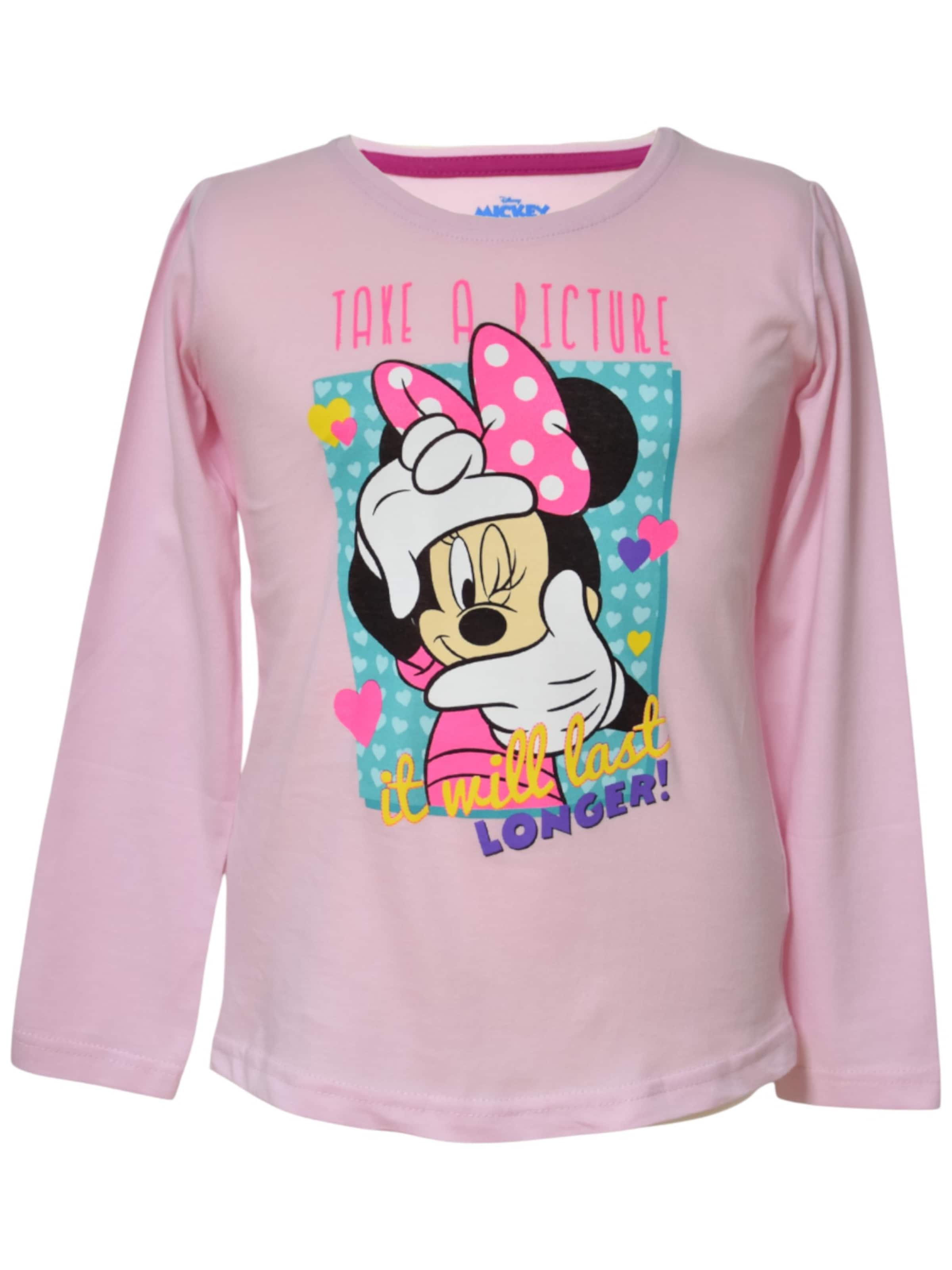 Disney Minnie Mouse Shirt 'Minnie Mouse'‌‌‌‌‌‌‌‌‌ in Pink: Vorderseite